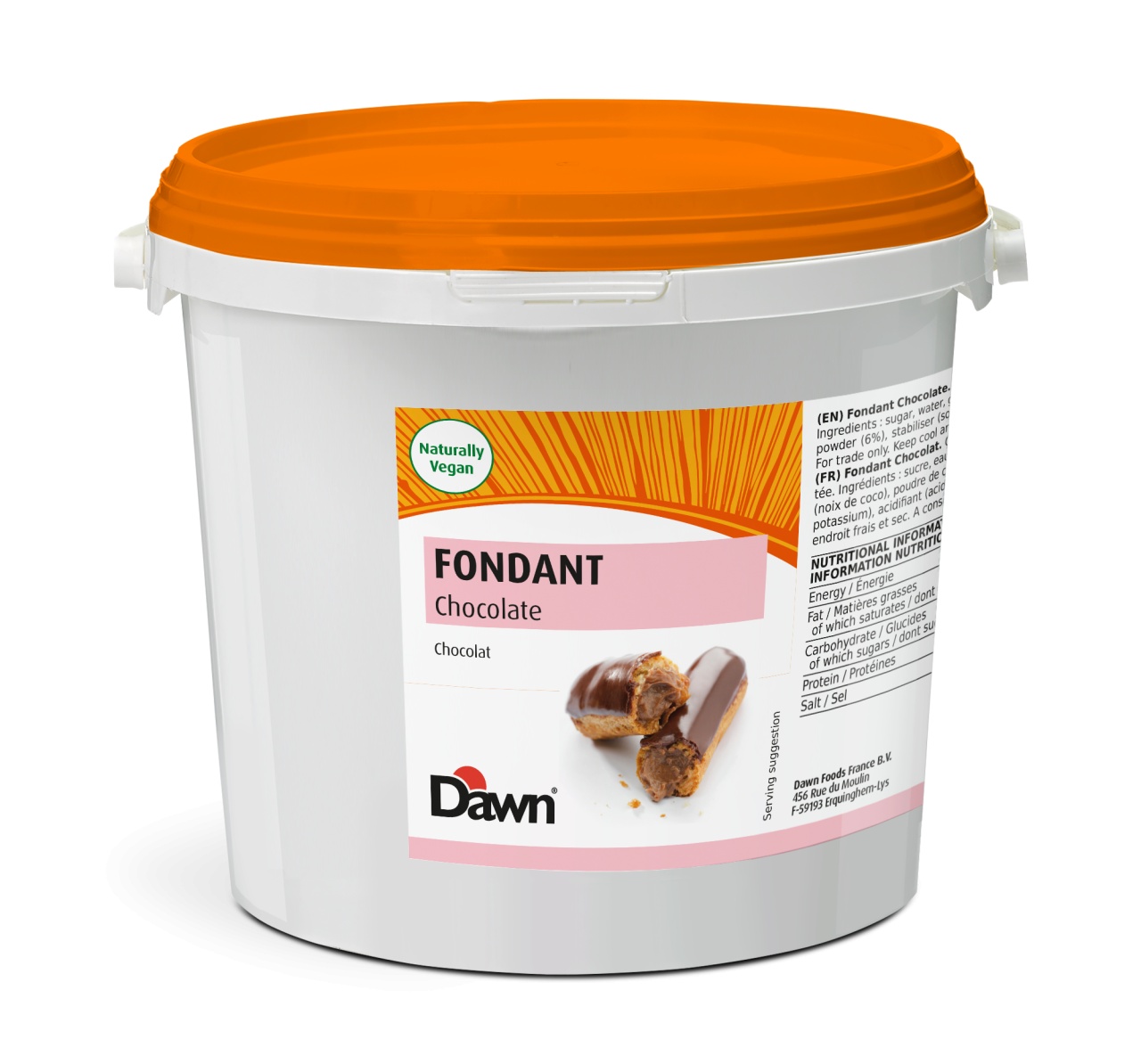 Fondant Ciocolata Gata de Utilizat, Dawn, 4 kg
