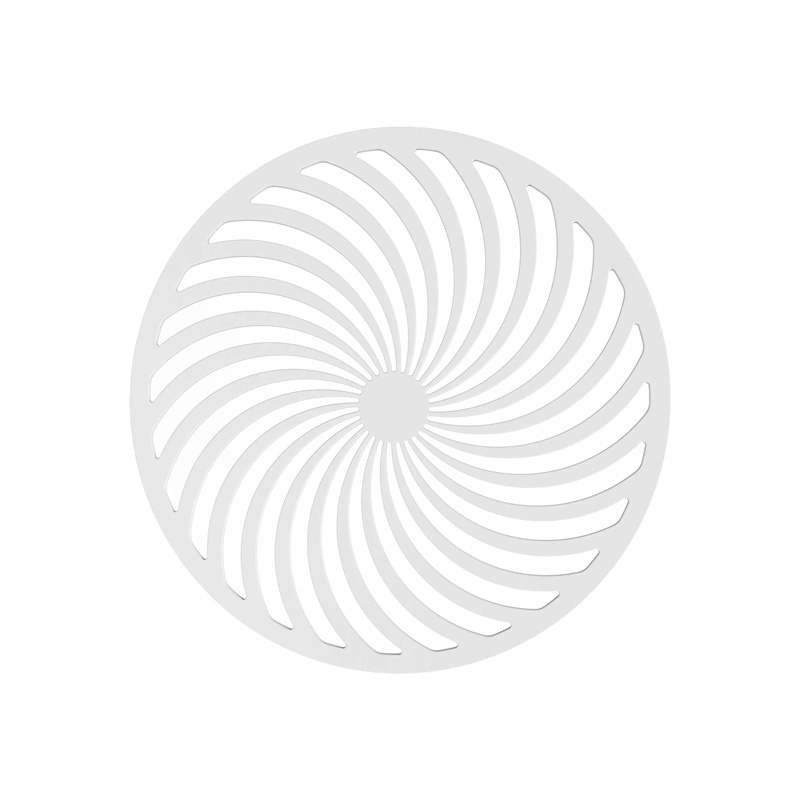 Sablon Silicon Décor Top, Model Galette 01, Ø 27 x H 0.25 cm
