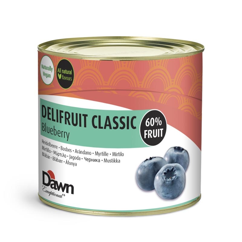 Umplutura Afine 60% Delifruit Classic Dawn, 2.7 kg