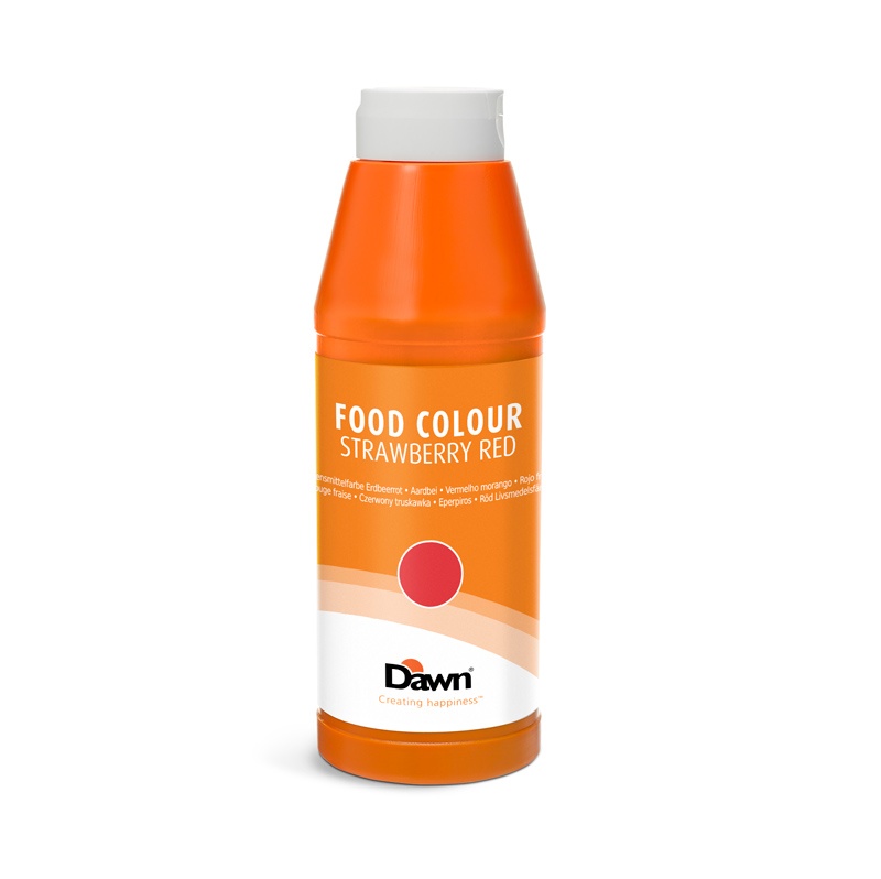 Colorant Lichid Hidrosolubil, Rosu-capsuna Dawn, 1 kg
