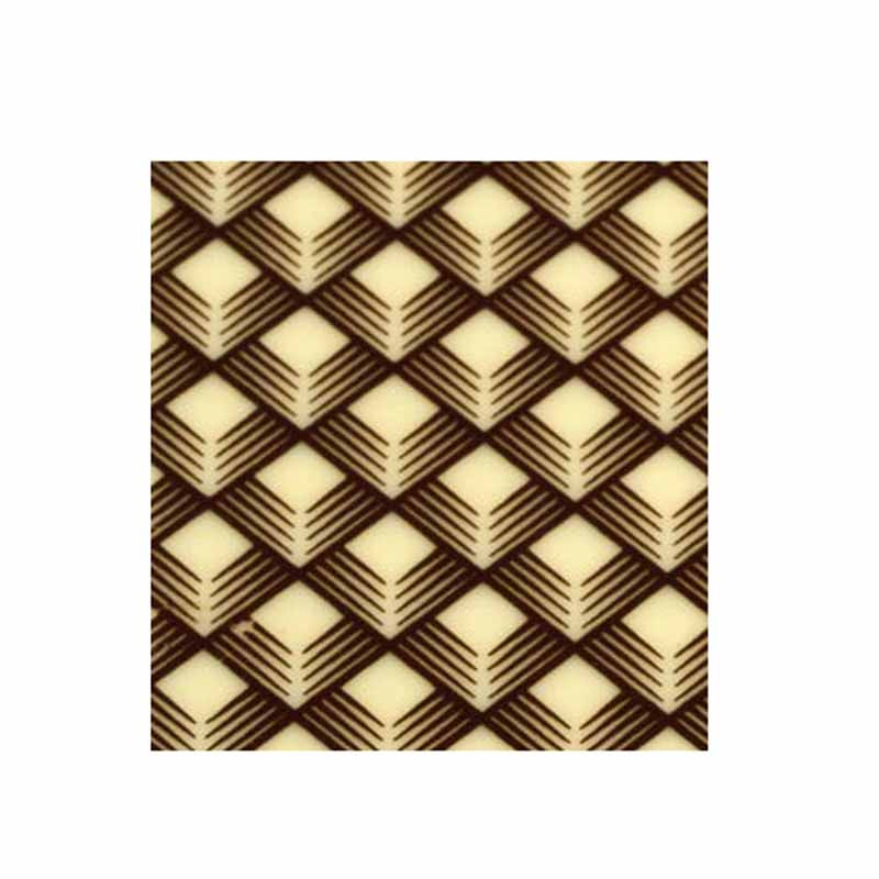 Set 30 Folii Transfer Decor Ciocolata Alba si Maro, 34 x 26.5 cm