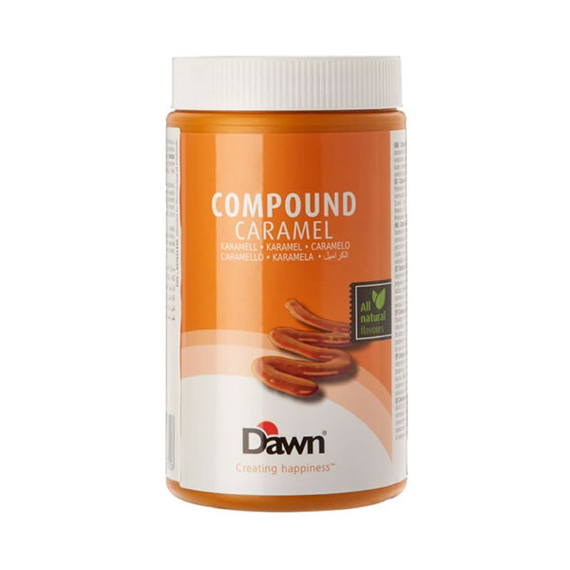 Pasta Aromatizanta si Coloranta Compound Caramel Dawn, 1 Kg