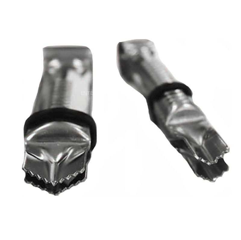 *Pensete Inox Decor Romb Inchis Margini Dantelate, 2 Marimi, Set 2 Buc