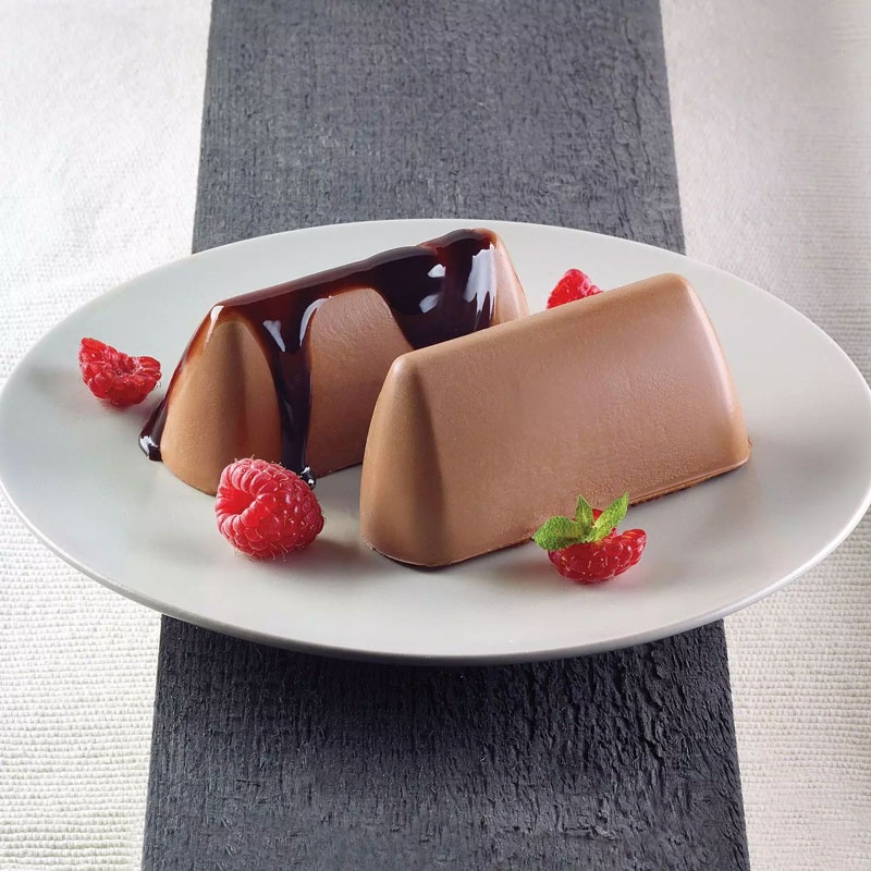 Forma Silicon Choco Gianduia 9.35 x 3.15 x H 4. 25 cm, 9 cavitati (SF126)