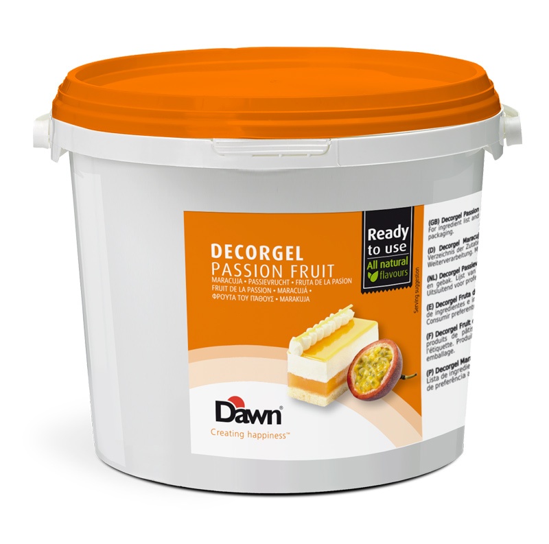 Glazura Fructul Pasiunii Decorgel Dawn, 3 kg