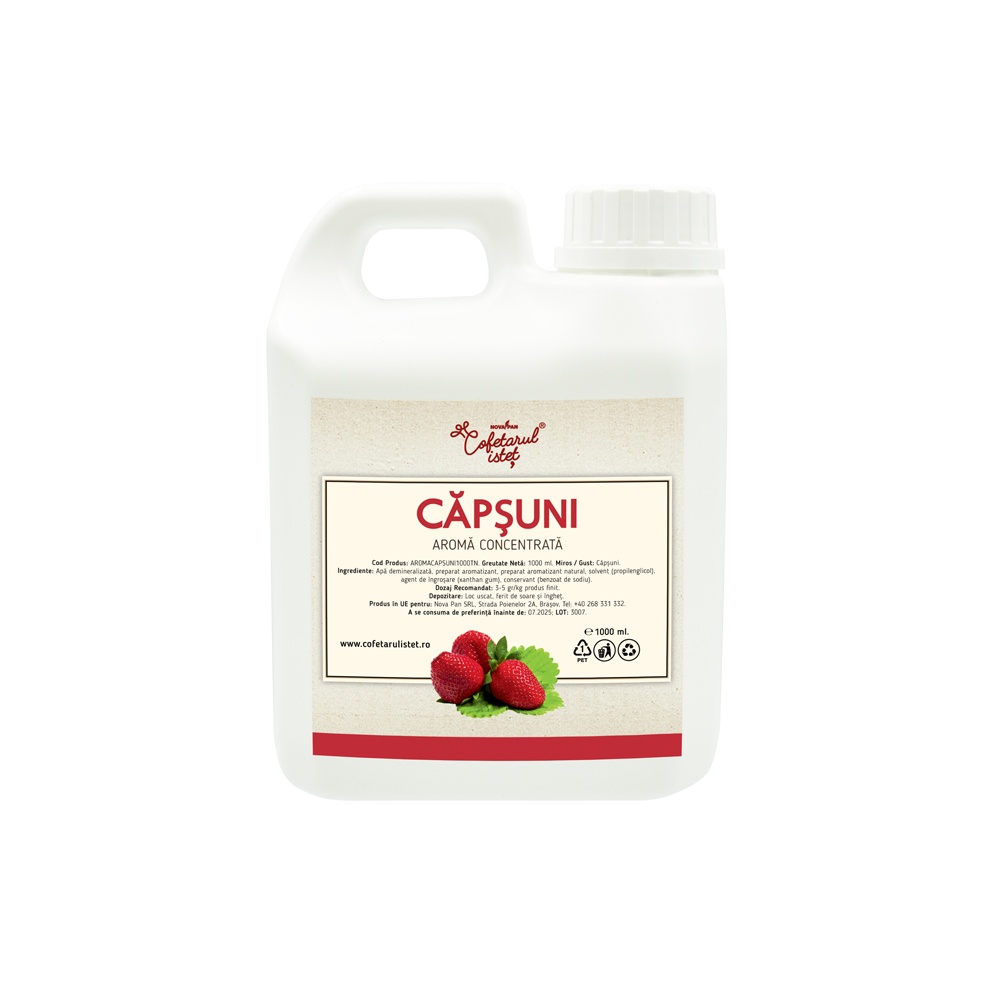 Aroma gel Capsuni 1000 g