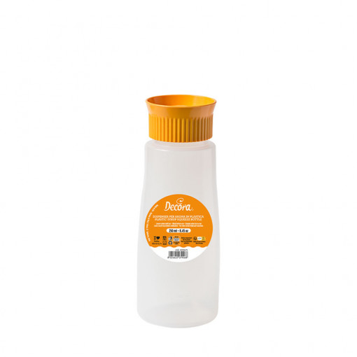 Бутилка от 250 ml с перфорирана запушалка, Ø 6 x H 16 cm