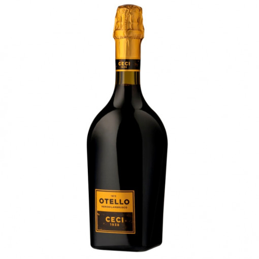 Вино Otello 1813 Nero di Lambrusco Червено Полусухо - Cantine Ceci - 0.75 Л