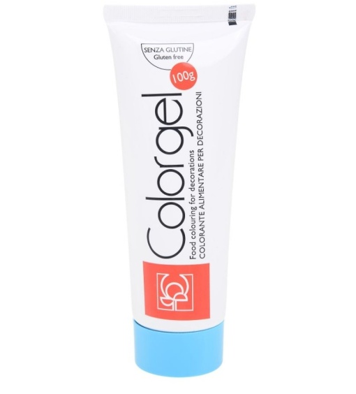 Гел за оцветяване на храни, син Modecor 100 gr