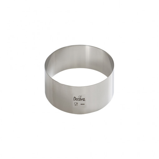 Кръгла клонка от неръждаема стомана R5xH4.5cm