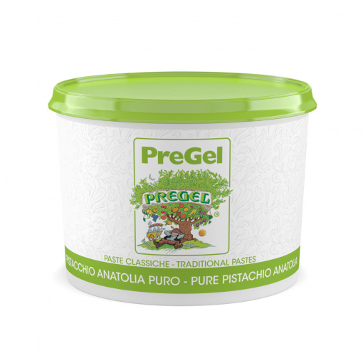 Паста за ароматизиране на сладолед/кафе, Pure Anatolia Pistachio PreGel, 2,5 кг