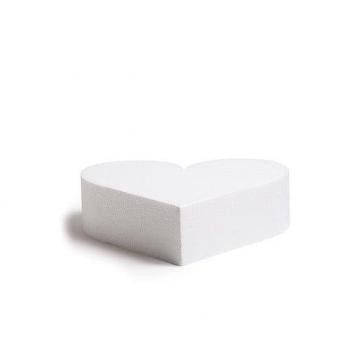 Полистиренова форма за сърце R 15 x H 7,5 cm