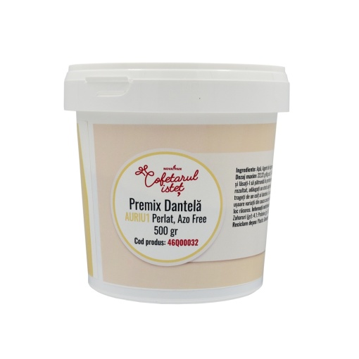 Премикс захарна паста Pearl Golden Lace, 500 гр.