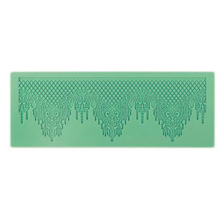 Силиконова дантела 34x10cm