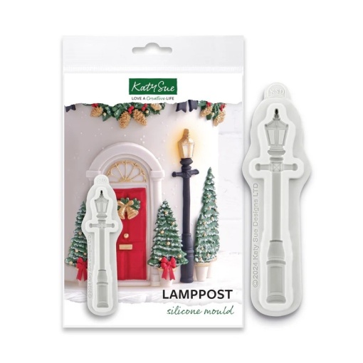 Силиконова коледна отливка - Lampadar, H 12,7 cm