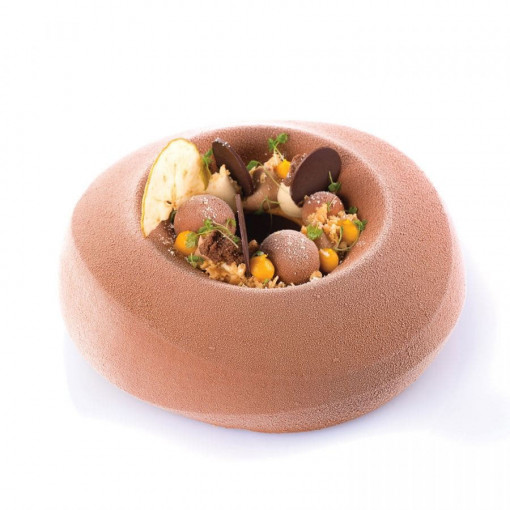 Силиконова форма за торта 3D Eternity Ø 22 x H 7,2 cm, 1800 ml - 2 броя