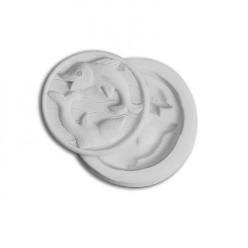 Силиконов калъп Хороскоп Риби, Ø 3,8 cm (SLK159)