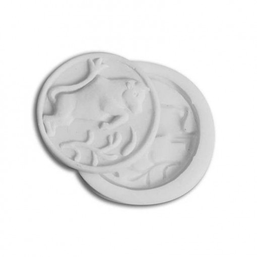 Силиконов калъп Хороскоп Телец, Ø 3,8 cm (SLK149)