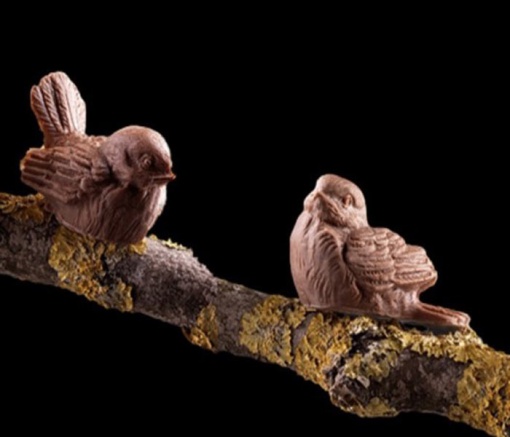 Силиконов калъп Small Bird 3D, 4,2 x H 2,7 cm, 2 броя
