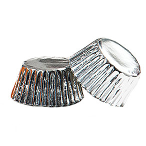 Сребърна хартия Chese XS, R 2,7 x H 1,7 cm, 180 бр.