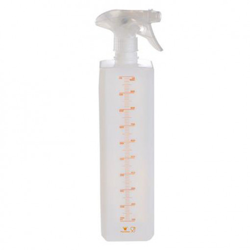 500 ml bottle with spray for syrup dispensing