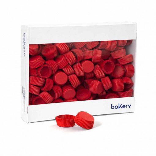 Chese M Hartie Rosu, Ø 4 x H 2 cm, 2000 Buc