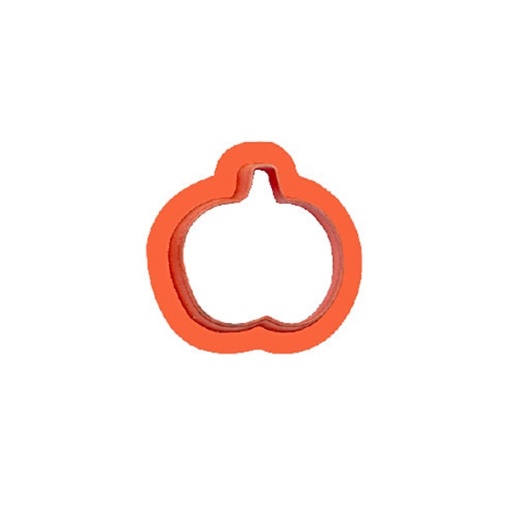 Decupatoare Plastic Halloween - Dovleac, Ø 3.5 x H 2.2 cm