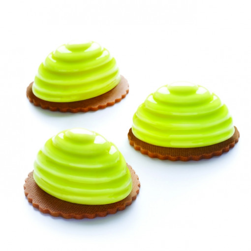 Forma Silicon Bachour, Monoportii Polly, Ø 6.5 x h 5 cm, 90 ml, 12 cavitati
