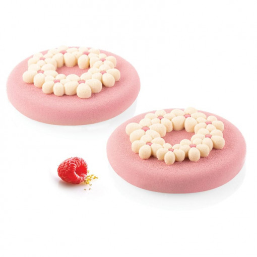Forma Silicon Decor Top/Insertie Flora Ø 7.5 x H 0.75 cm, 6 cavitati, 19 ml