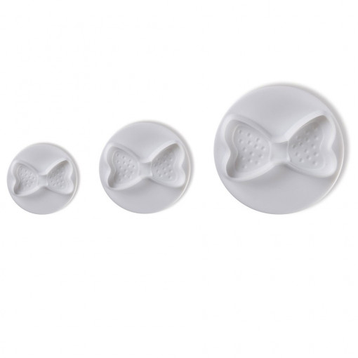 Fundite - Decupatoare Plastic cu Extractor Ø 4 - 7 cm, Set 3 Buc