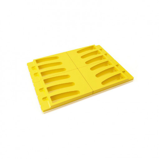 Ipanema Silicone Ice Cream on Stick 12 cavities tray and 4 moulds, 70 ml