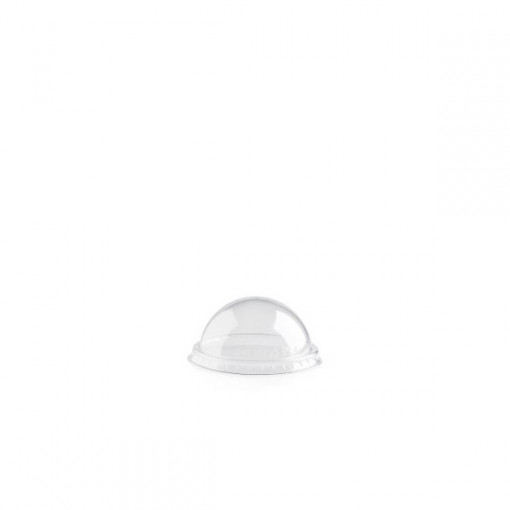 Kupolás fedő Beppino poharakhoz, átlátszó, Ø 8,9 x H 4 cm, 50 db-os készlet