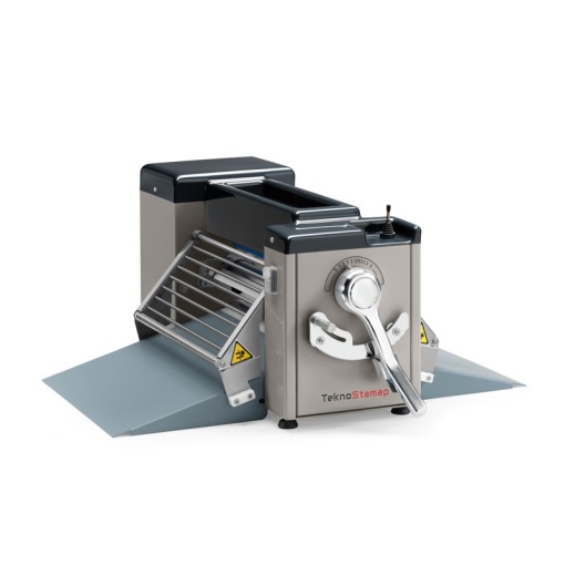 Manual puff pastry machine with Teflon inclined plane, TABLETTE model