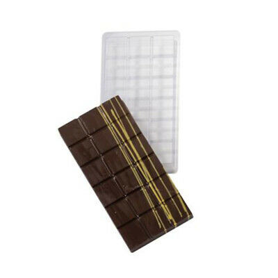 Műanyag formák Csokoládé 45 gr 11 x 5 cm - 5 db csokoládé tábla 45 gr 11 x 5 cm