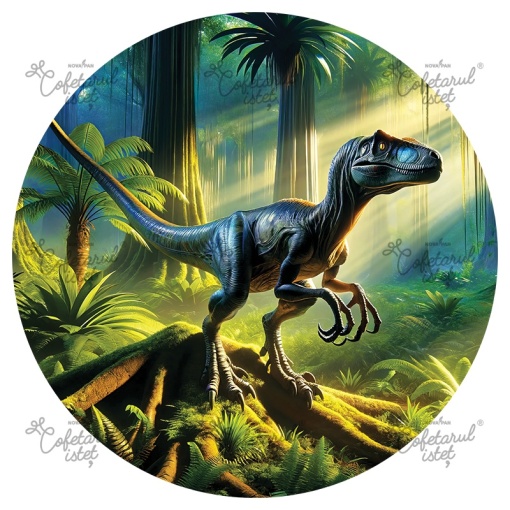 Nyomtatott váza Dinoszauruszok 1. modell, Ø 20 cm - Istet Cukrászda
