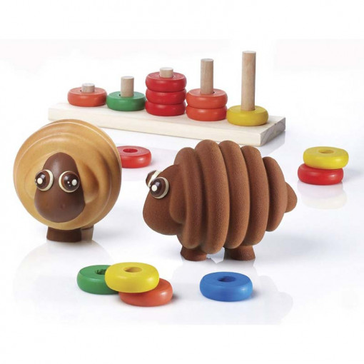 Oite 3D, 2 méret, műanyag 2 tantárgy Csokoládé 2 tantárgy Matrite készlet