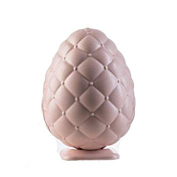 Oua 3D Ø 11,5 x H 15,5 cm - 2 db-os készlet Matrite műanyag csokoládé