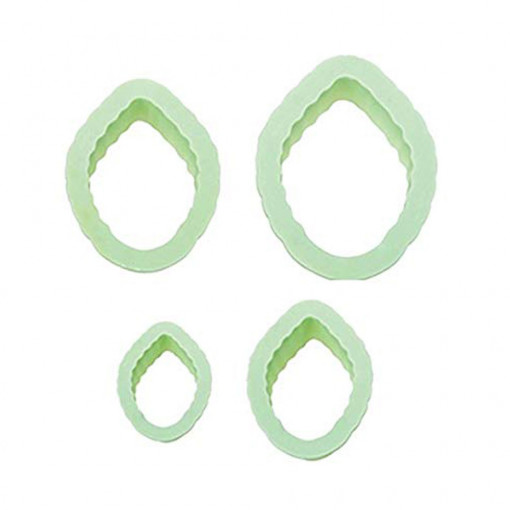 Plastic Cutters Ø 3.5 - 7 cm, Set of 4 pcs.
