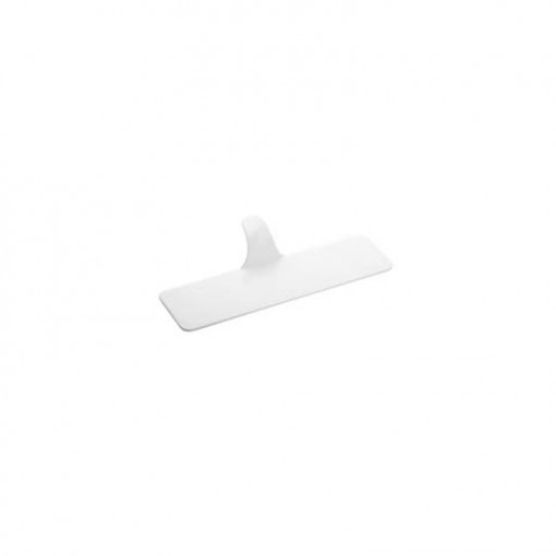 Plastic Presentation Monoportion Display Stand, Rectangular White, 9 x 3.8 cm, Set 350 pcs