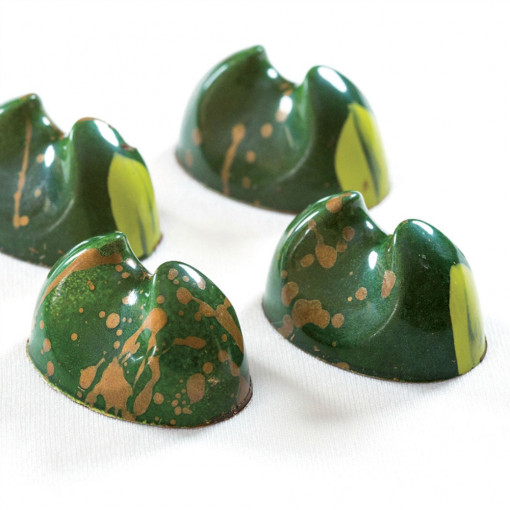 Polikarbonát forma Antonio Bachour Range - 21 Praliné csokoládé praliné