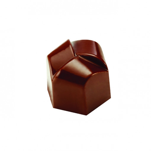 Polycarbonate mould Innovation Range 21 Chocolate Pralines, 2.6 x 2.3 x H 2.1 cm, 10 gr