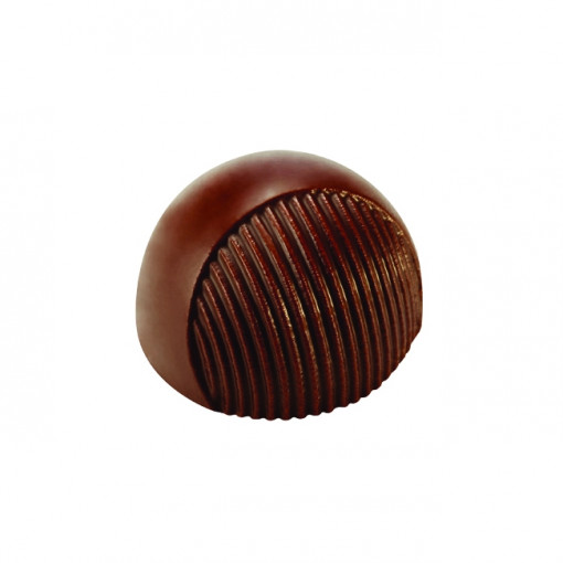 Polycarbonate mould Innovation Range 21 Chocolate Pralines, Ø 3 x H 1,8 cm, 10 gr