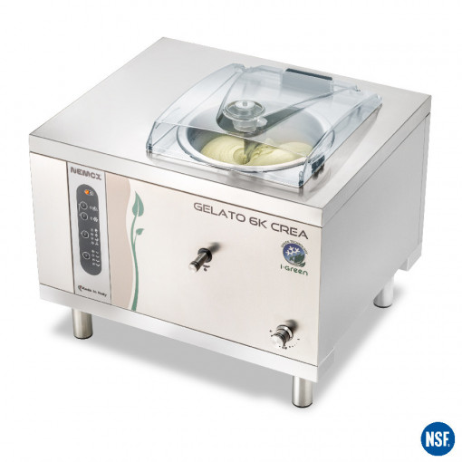 Professional Ice Cream and Sorbet Machine with Automatic Storage, GELATO 6K CREA - i-Green