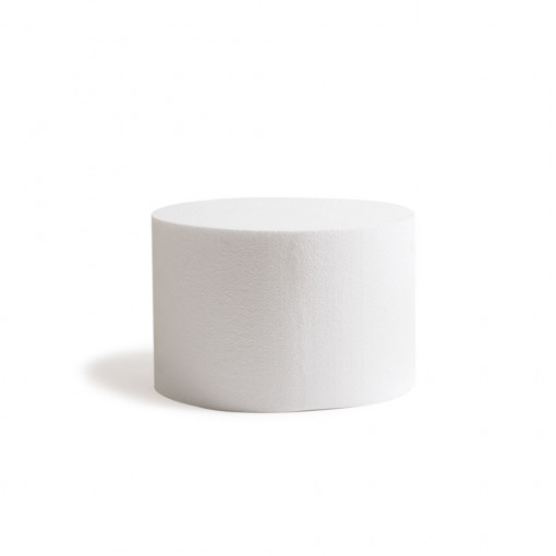 Round polystyrene mould R 25 x H 20 cm