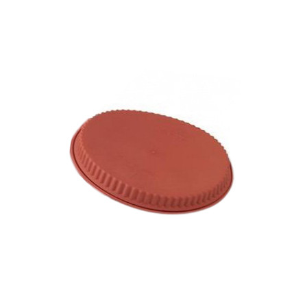 Silicone Cake Tin / Cake Top, with scalloped edge Ø28xH3cm, with Ring