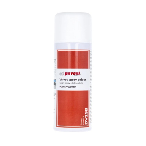 SPRAY VELVET - Оранжев хранителен оцветител, 400 ml