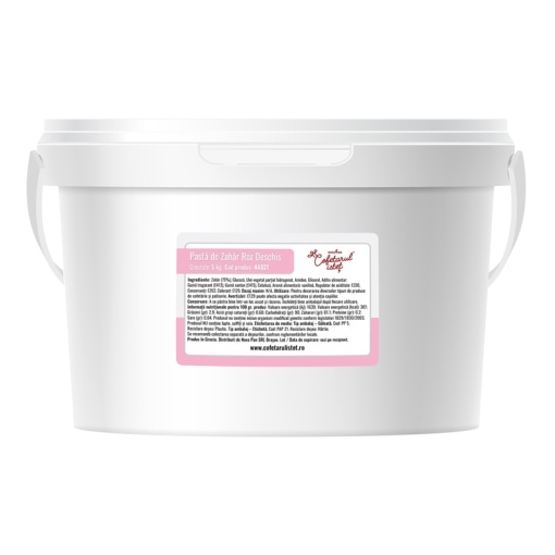 Sugar Paste Pink Pink Open Istet Confectioner, 5 Kg