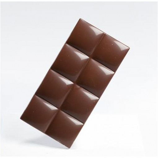 Tablete Ciocolata 13.2 x 6.6 x H 1 cm - Matrita Policarbonat Pernite 100 gr, 3 cavitati, 80 gr