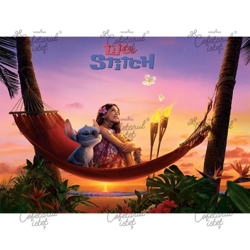 Vafa imprimata Lilo&Stitch Model 9, A4 - Cofetarul Istet