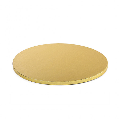 Кръгла чиния за торта Satin Golden, Ø 40 x H 1,2 cm